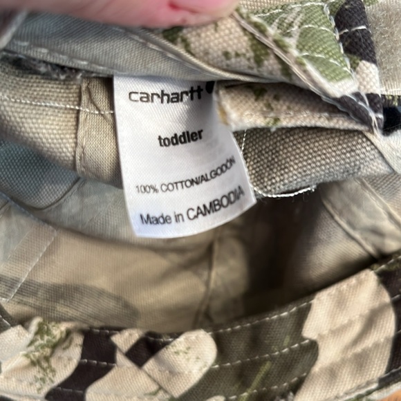 Carhartt Toddler Camo Cap - Picture 3 of 4